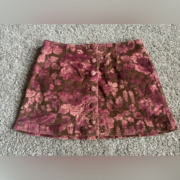 NWOT Free People After Party Printed Mini Skirt | Size 8 - Picture 3 of 8